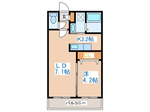 ＧｒａｎＲｉｏ琴似の物件間取画像